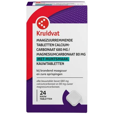 Kruidvat Maagzuurremmende Kauwtabletten