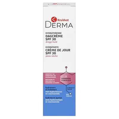 Kruidvat Derma SPF30 Hydraterende Dagcrème