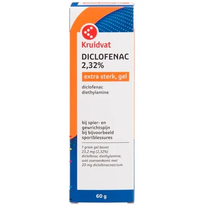 Kruidvat Diclofenac 2,32% Extra Sterk Gel