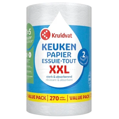 Kruidvat 2-Laags XXL Keukenpapier
