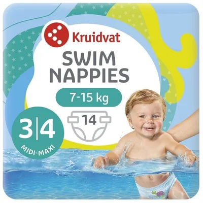 Kruidvat 3-4 Midi-Maxi Zwemluiers