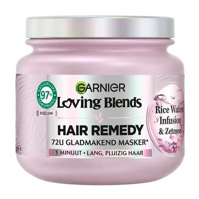 Garnier Loving Blends Rice Water Infusion & Zetmeel Hair Remedy 72u Gladmakend Masker