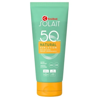 Kruidvat Solait SPF50 Natural Sunlotion