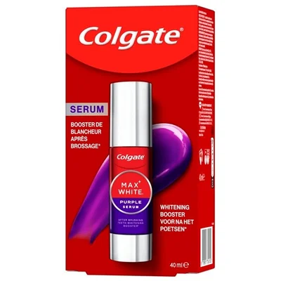 Colgate Max White Purple Serum