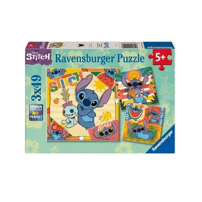 Stitch 3-in-1 Puzzel