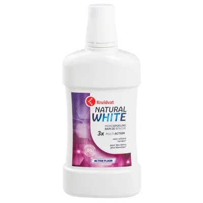 Kruidvat Natural White Mondwater