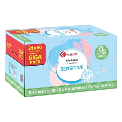Kruidvat Sensitive Babydoekjes
