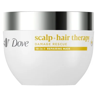 Dove Scalp + Hair Therapy Damage Rescue 10-in-1 Strengthening Mask