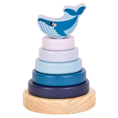 Houten Walvis Stapeltoren