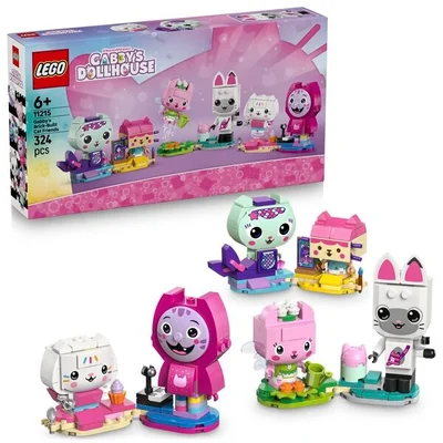 LEGO Gabby's Poppenhuis 11215 Gabby’s Bouwbare Kattenvriendjes