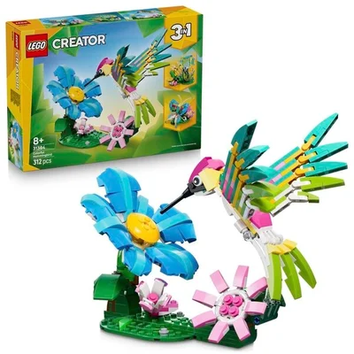 LEGO Creator 31384 Wilde Dieren: Kleurrijke Kolibrie