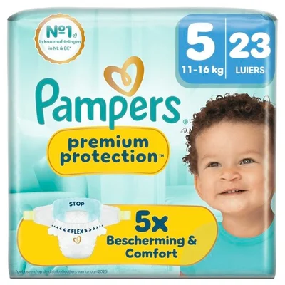 Pampers Premium Protection Maat 5 Luiers