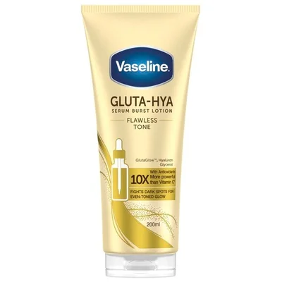Vaseline Gluta-Hya Flawless Tone Serum Burst Lotion