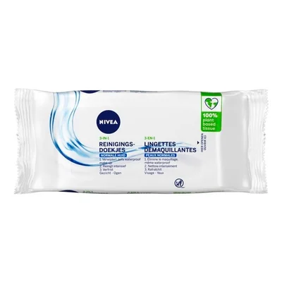 NIVEA Daily Essentials Refreshing Facial Cleansing Wipes