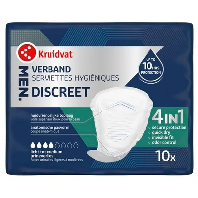 Kruidvat Discreet Protection Men Incontinentieverband
