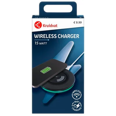 Kruidvat Wireless Charger USB-C Input