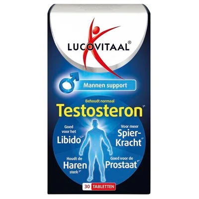 Lucovitaal Testosteron Mannen Support Tabletten