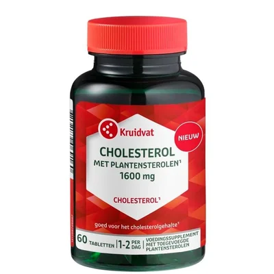 Kruidvat Cholesterol met Plantensterolen 1600mg Tabletten