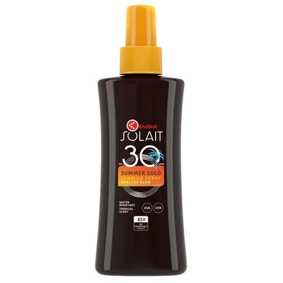 Kruidvat Solait Summer Gold SPF30 Sunmilkspray