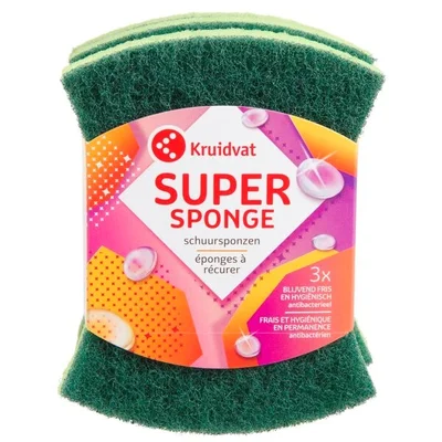 Kruidvat Super Schuursponzen