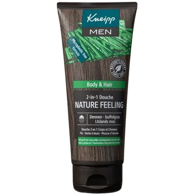Kneipp Men Nature Feeling Dennen, Buffelgras & IJslands Mos 2-in-1 Douche