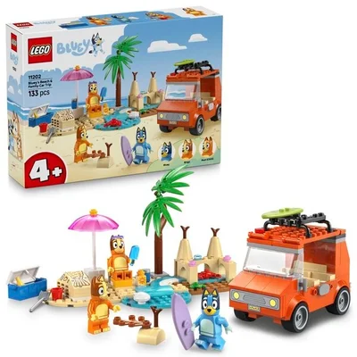 LEGO Bluey 11202 Bluey's Autorit naar het Strand