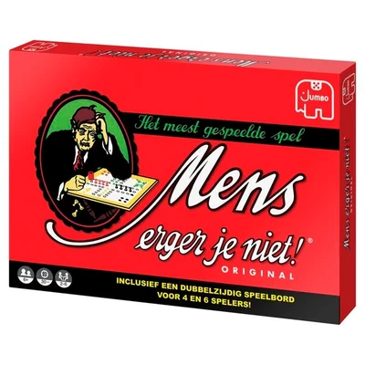 Jumbo Mens Erger Je Niet! Original Spel