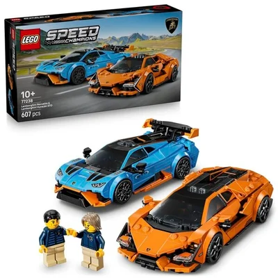 LEGO Speed Champions 77238 Lamborghini Revuelto en Huracán STO