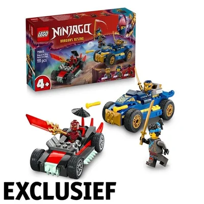 LEGO Ninjago 71840 Rogue vs. Drix Racewagenduel