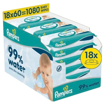 Pampers Water Babydoekjes
