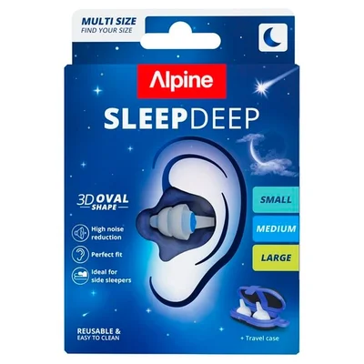Alpine SleepDeep Multisize Oordoppen
