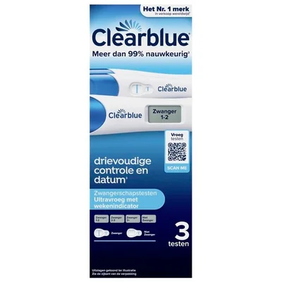 Clearblue Ultravroeg Zwangerschapstesten
