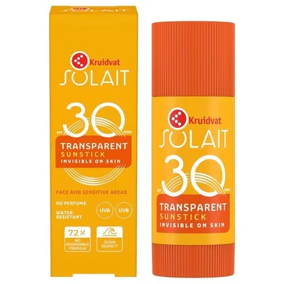 Kruidvat Solait SPF30 Transparant Sunstick