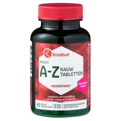 Kruidvat Multi A-Z Kauwtabletten voor Volwassenen