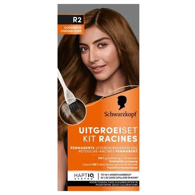Schwarzkopf Vital R2 Goudbruin Haarverf Uitgroeiset