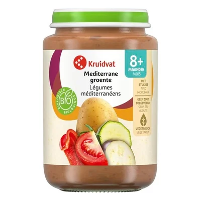 Kruidvat 8+M Bio Mediterrane Groente Maaltijd
