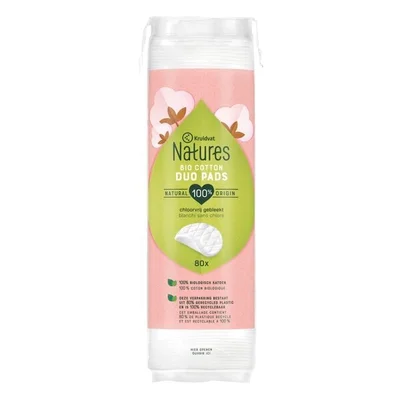 Kruidvat 100% Cotton Bio Wattenschijfjes