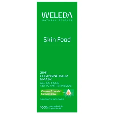 Weleda Skin Food Gel 2-In-1 Cleansing Balm & Mask