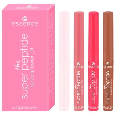 Essence The Super Peptide Glossy Lip Butter Set