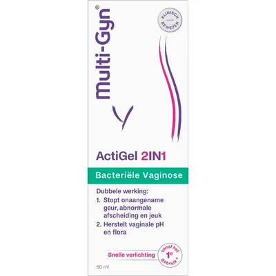 Multi-Gyn ActiGel 2-in-1 bij Bacteriële Vaginose