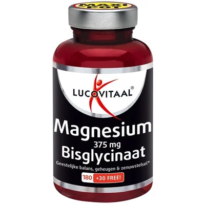 Lucovitaal Magnesium 375mg Bisglycinaat Tabletten
