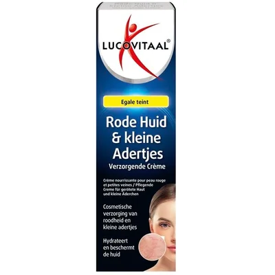 Lucovitaal Rode Huid & Kleine Adertjes Verzorgende Crème
