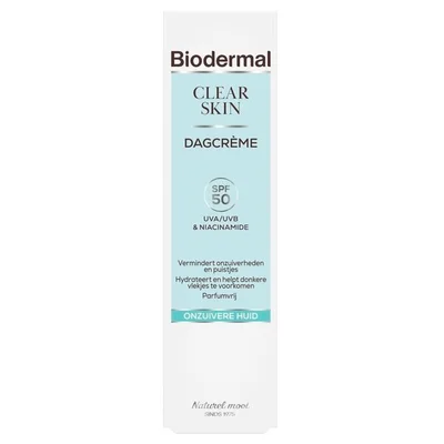 Biodermal Clear Skin SPF50 Dagcrème