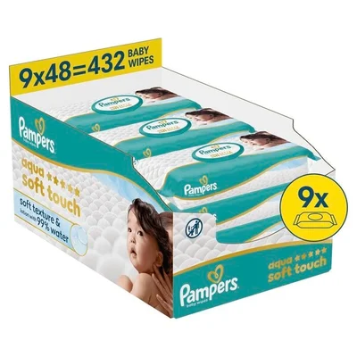 Pampers Aqua Soft Touch Babydoekjes
