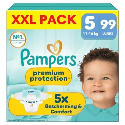 Pampers Premium Protection Maat 5 Luiers