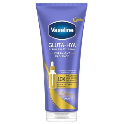 Vaseline Gluta-Hya Overnight Radiance Serum Burst Lotion