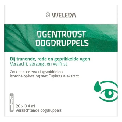 Weleda Ogentroost Oogdruppels Ampullen
