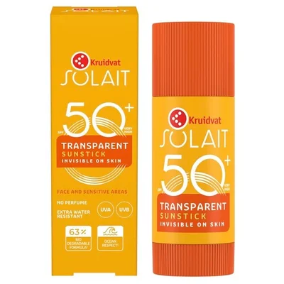 Kruidvat Solait SPF50+ Transparant Sunstick