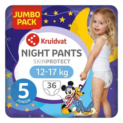 Kruidvat Night Pants Junior 5 Luiers Jumbopack