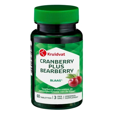 Kruidvat Cranberry Plus met Bearberry Tabletten